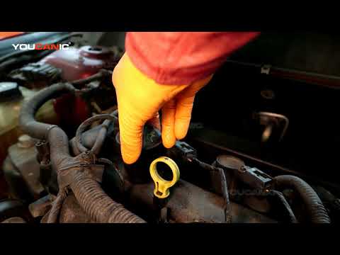 2013-2020 Ford Fusion Check and Add Engine Oil