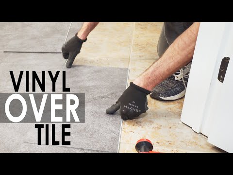 image-Can you cover over floor tiles?