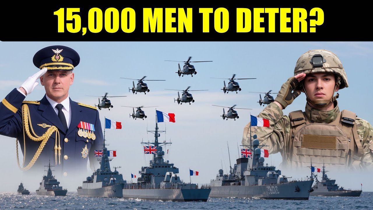 Russia Faces Franco-British Plan: 15,000 Personnel to Deter Moscow?