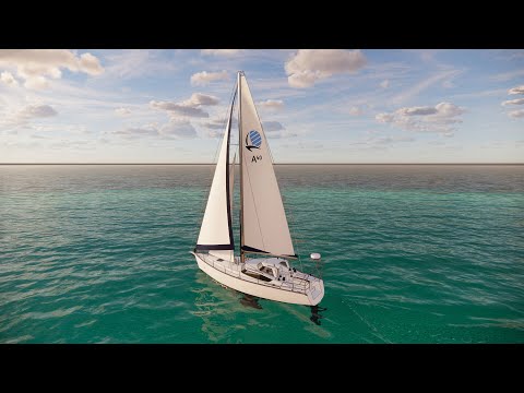 Adventure40 Sailboat, Hull, Deck and Rig