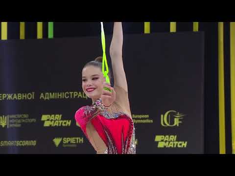Palina Slancheuskaya (BLR) - Rope Q - 2020 European Championships Kyiv