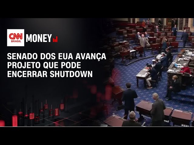 Senado dos EUA avança com projeto para encerrar paralisação do governo | ABERTURA DE MERCADO