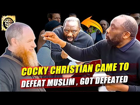 Educated Christian Came to Defeat Yusuf, Got Defeated! Stratford Speaker's corner