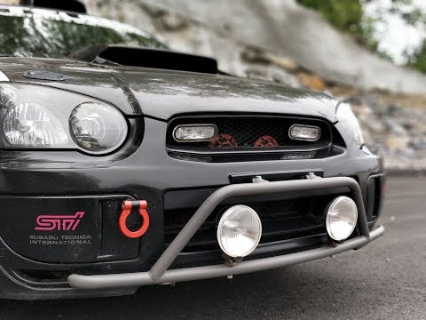 Rally Innovations light bar install and review on my 2004 Subaru STi