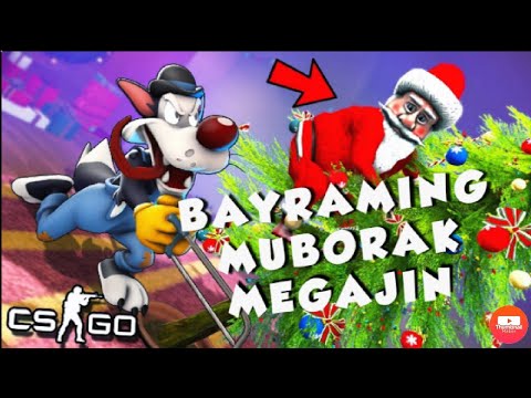 BAYRAMING MUBORAK MEGAJIN! YANGI YIL MANYAKLARI CS:GO BERKINMACHOQ
