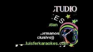 Joan Sebastian - Medios Hermanos - Karaoke demo 2015