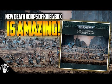New Krieg Box REVEALED! And its Actually GREAT! | Astra Militarum | Warhammer 40,000