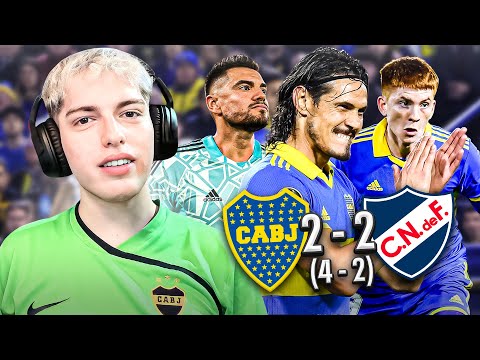 DAVOO XENEIZE REACCIONA A BOCA 2 (4) NACIONAL 2 (2) - COPA LIBERTADORES 2023 (OCTAVOS VUELTA)