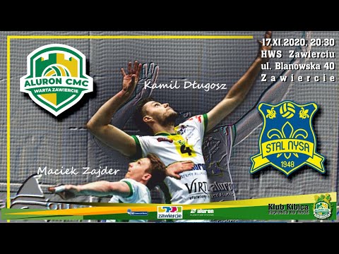 17.11.2020 Aluron CMC Warta Zawiercie vs Stal Nysa