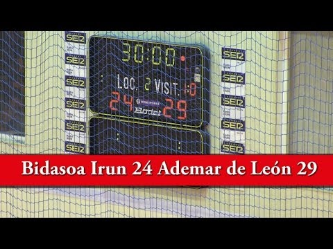 Bidasoa Irun 24 Ademar de León 29 | LIGA ASOBAL | Txingudi Online