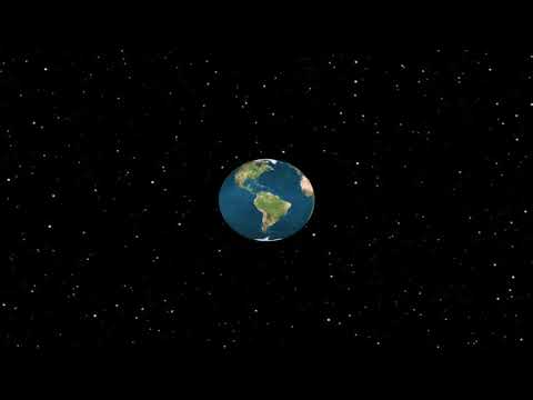 Earth Rotation ScreenSaver