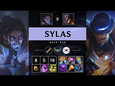 Sylas Mid vs Twisted Fate - KR Challenger Patch 25.12
