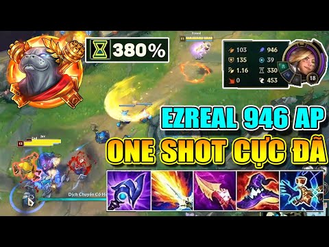 ONE SHOT CỰC ĐÃ VỚI EZREAL 946 AP TẠI CHẾ ĐỘ URF 2021