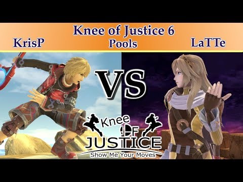 KoJ6- KrisP (Shulk, Bowser) VS LaTTe (Lucina) - Knee of Justice #6 Pools