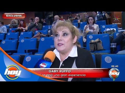 Gaby Ruffo anuncia regreso a la TV | Hoy