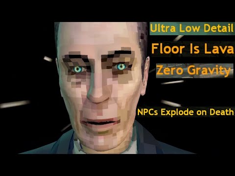 The Half Life 2 Chaos Mod.