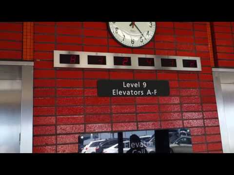 Vintage 1971 Westinghouse Selectomatic Traction Yeager Elevators, Tampa Int'l Airport, Tampa, FL