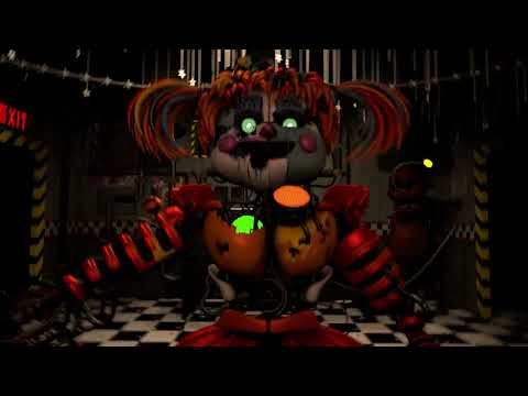 Scrap Baby Jumpscare Animation