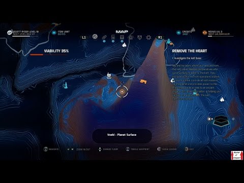 Mass Effect: Andromeda Walkthrough (PS4) (Blind) Part 30 - Hardcore - Remove The Heart (Voeld)