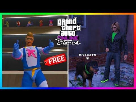 GTA Online The Diamond Casino & Resort Update - HIDDEN COLLECTIBLES! Action Figures & Peyote Plants!