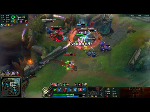 TANK MASTER YI Delayed PENTAKILL!!!!!!!! - DAIAGE