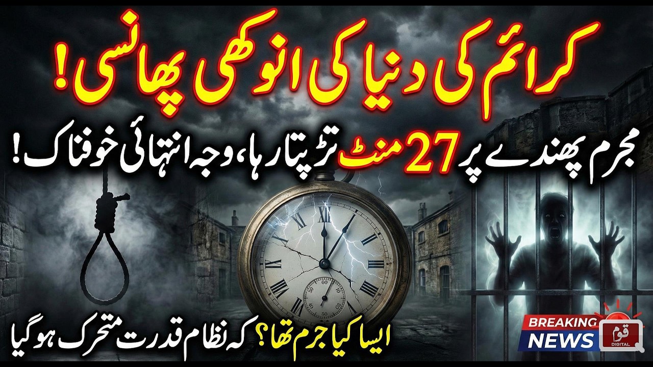 27 Minutes of Crime 27 Minutes of Punishment Terrifying Incident from Central Jail Multan