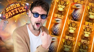 SUPER BIG WIN ON BISON BATTLE - OUR BIGGEST WIN - WITH CASINODADDY 🦬