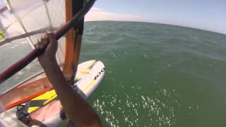 preview picture of video 'La Torche en windsurf (formula windsurfing)'