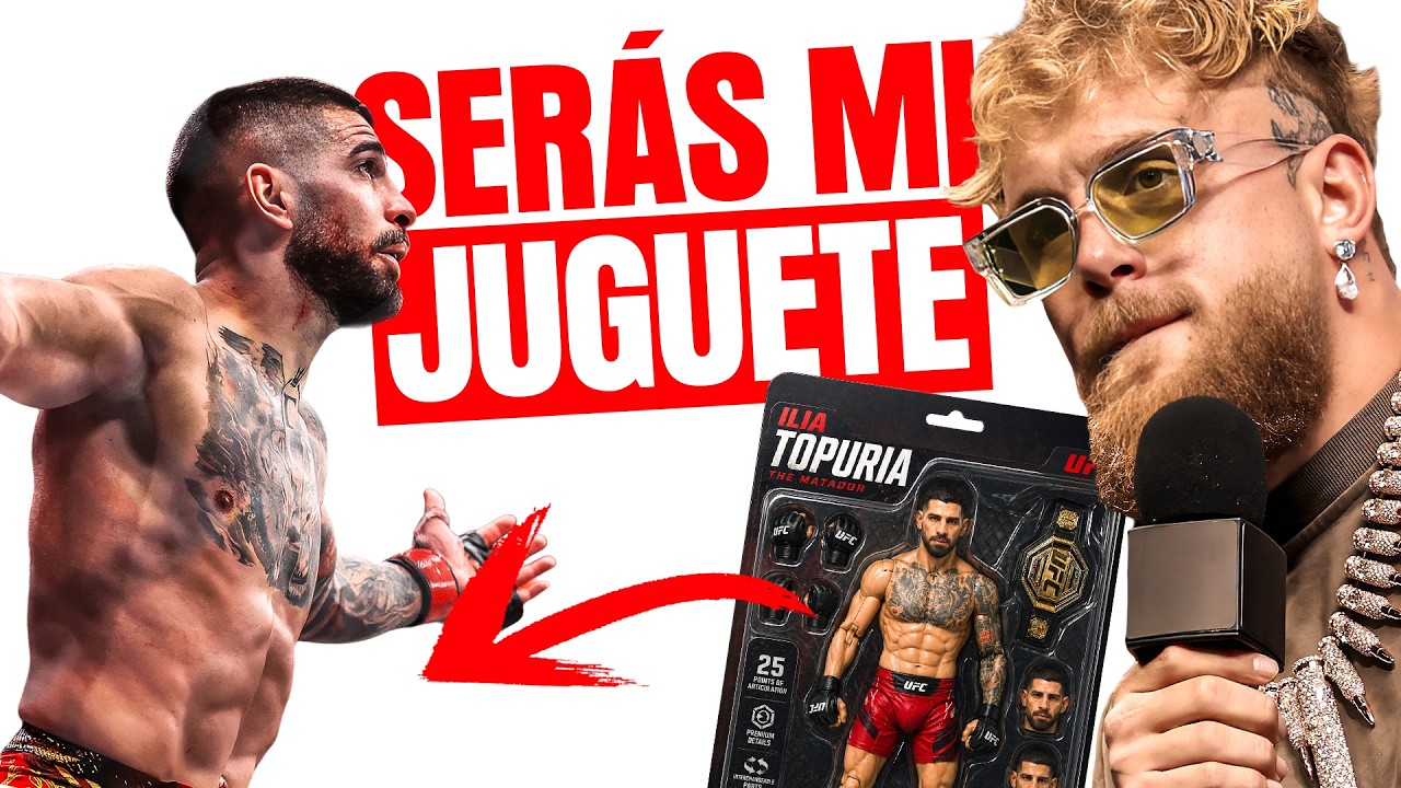 RIDÍCULO! Jake Paul menosprecia a ILIA TOPURIA!