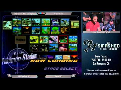 Get Smashed at the Foundry #52 - Winners Quarters: CLG PewPewU (Marth) vs Darrell (Samus)