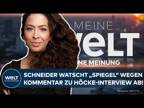 Video Thumbnail: CANCEL CULTURE: Schneider watscht den „Spiegel“ wegen Kommentar zu Höcke-Interview ab! | MEINUNG