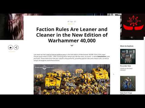 Warhammer 10th Edition Rule Previews Detachments Relics and Warlords