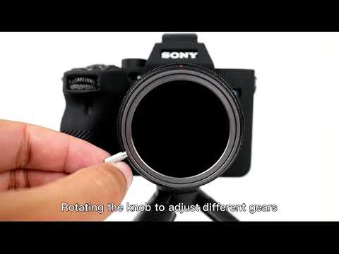 Kase Small Size Variable ND 2-5 Stop / ND 6-9 Stop Filter