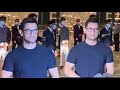 Amir Khan At Radhika Merchant At Arangetram Ceremony In Mumbai Today