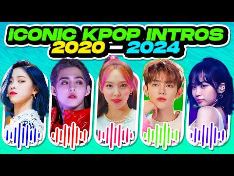 [1] GUESS 50 ICONIC KPOP INTROS [2020 - 2024] #1 | KPOP QUIZ 2024