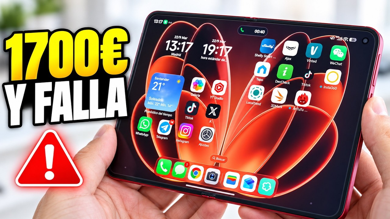 Xiaomi 18 Fold | La CRUDA REALIDAD de este PLEGABLE CHINO