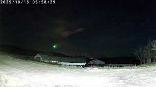 AMS event #7020-2025 caught from Coaticook CA