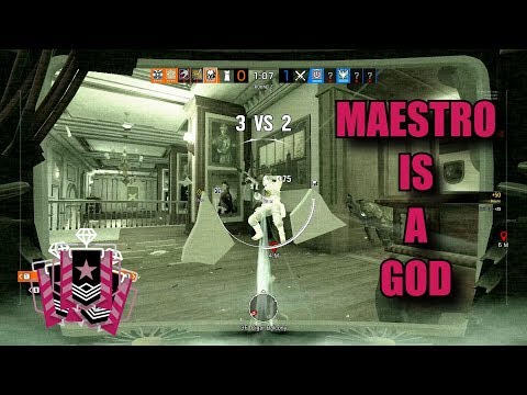 7 Seconds 1v4 Maestro CLUTCH: Rainbow Six Siege