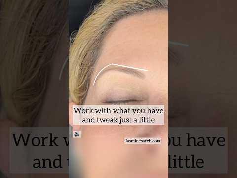 Thin #brows looking fuller #browexpert #browtips #browshaping #eyebrows #beforeandafter #shorts