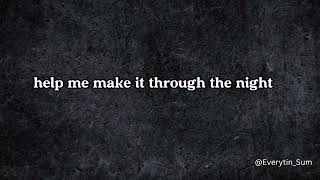 Download lagu John Holt - Help Me Make It Through the Night lyrics mp3