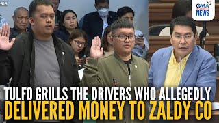 Download lagu Sen. Erwin Tulfo grills the drivers who allegedly delivered money to Zaldy Co | GMA Integrated News mp3