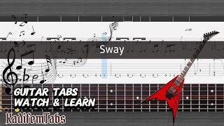 Sway - Electric Guitar Tutorial + TABs (Coal Chamber) | Kadifem Tabs