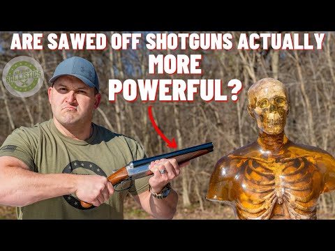 Are Sawed Off Shotguns ACTUALLY More POWERFUL? (Movie Myth Or Legit ???)