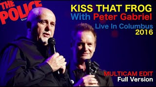 Sting &amp; Peter Gabriel - Kiss That Frog (live 2016) - Multicam Edit Full Version
