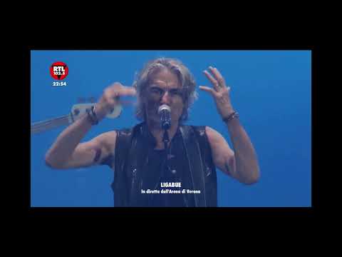 Urlando contro il cielo - Ligabue @ Arena di Verona 06/10/22 diretta RTL 102.5