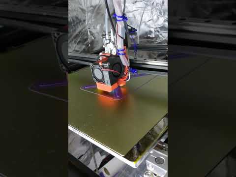 Printing the first Voron Part - Fly F407ZG Mount