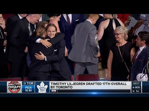 2017 NHL Draft: Toronto Maple Leafs Select Timothy Liljegren