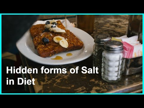 Hidden Forms of Salt in Diet by Dt Henal Doshi