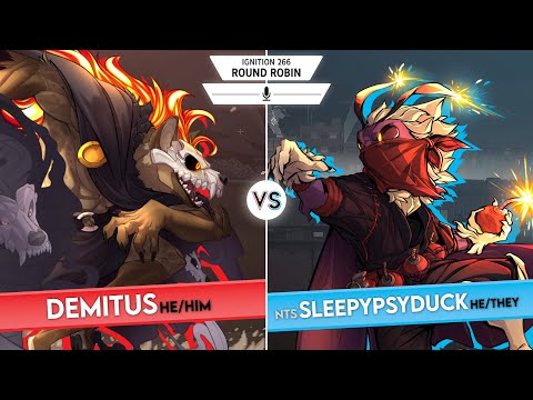 Ignition 266 - Round Robin - Demitus (Forsburn) Vs NTS | SleepyPsyduck (Mollo,Etalus,Random,Hodan)