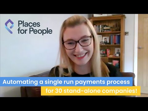 Reducing a 300 Step Weekly Payment Process Down to 10 With Places for People